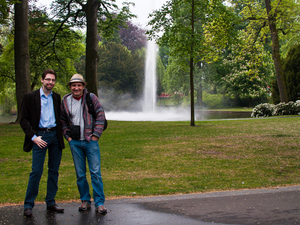 Yuriy, Sibers' founder and our client Loren in Breda, Netherlands Yuriy, Sibers' founder and our client Loren in Breda, Netherlands